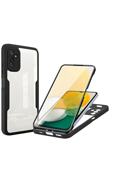 Optim Solution Husa Ultimateion 360° pentru Samsung Galaxy A13 5G, Protectie completa Ecran si Spate, Negru