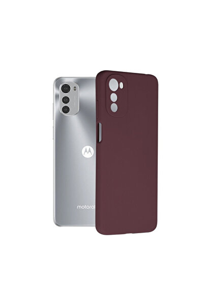 Optim Solution Husa de silicon TPU cu Microfibra pentru Motorola Moto E32 / E...