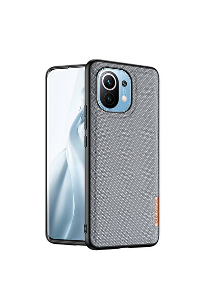 Optim Solution Husa Premium pentru Xiaomi Mi 11 5G, Woven Textile Modern Desi...