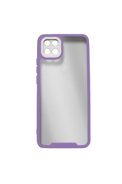 Optim Solution Husa cu bumper TPU pentru Oppo A15/A15S, Protectie Camera, Sup...