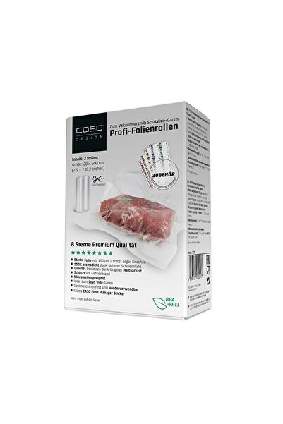 CASO Germany Set de 2 role de aspirare gofrate 20x600 cm, - 01221