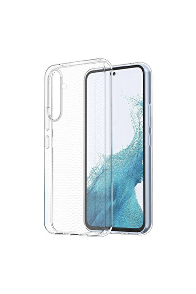 Optim Solution Θήκη σιλικόνης συμβατή με Samsung Galaxy A24, Crystal Clear, Ε...