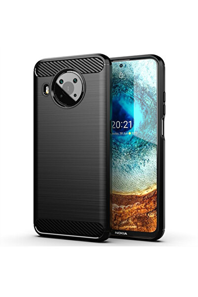 Optim Solution Husa Carbon Resistance pentru Nokia X10 / X20, Fiber Design, A...