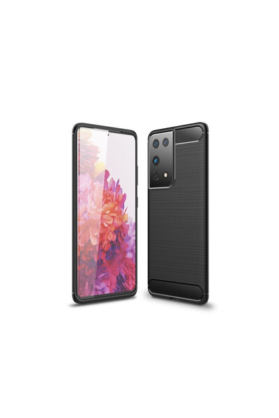 Optim Solution Θήκη για Samsung S21 Ultra, μοντέλο με ματ φινίρισμα, μαύρη, κ...