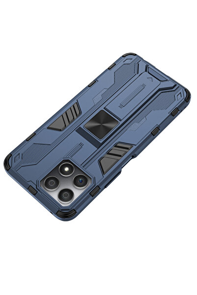 Optim Solution Husa pentru Honor X8, Futuristic Armor, Anti-Soc, Stand, Magne...