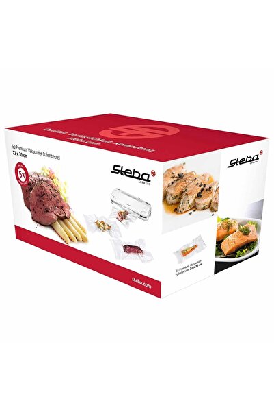 Steba Germany Set de 50 de pungi vidate cu relief 28x40 cm, - 932400