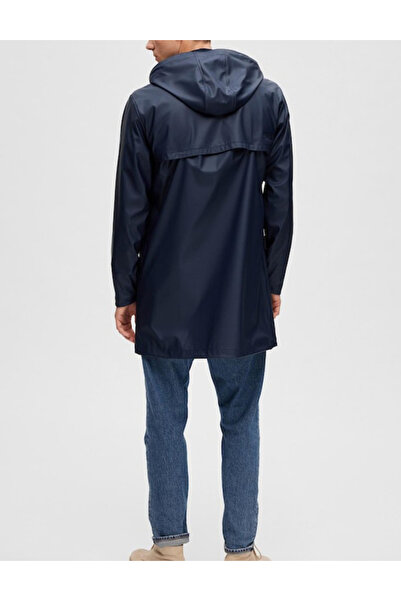 SELECTED geacă de ploaie, bleumarin