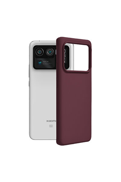 Optim Solution Husa de silicon TPU pentru Xiaomi Mi 11 Ultra, Interior Microf...