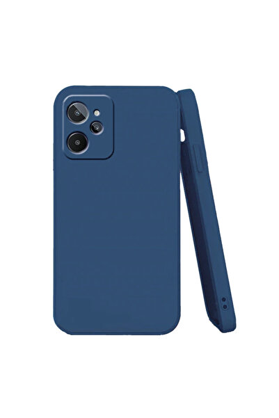 Optim Solution Husa din silicon compatibila cu Realme C35, Bleumarin