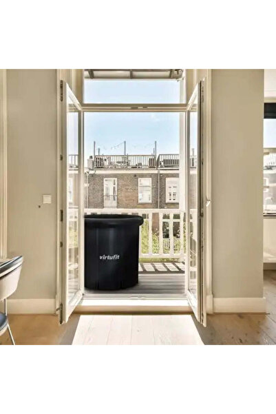 VirtuFit Ice Bath XXL- 375 liters - Anthracite - Includes Accessories