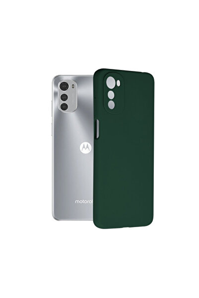 Optim Solution Husa de silicon TPU cu Microfibra pentru Motorola Moto E32 / E...