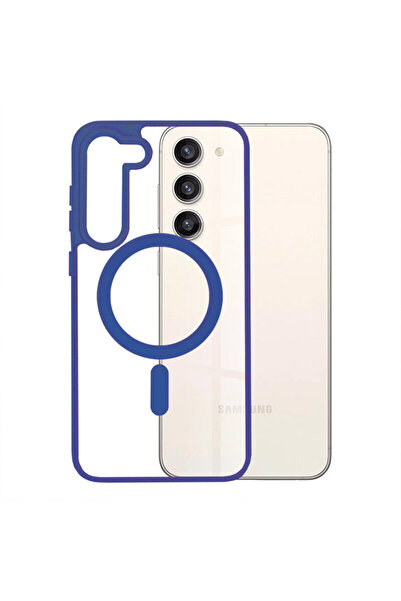 Optim Solution Husa MagSafe Colorat pentru Samsung Galaxy S23 Plus, Silicon T...