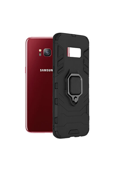 Optim Solution Husa Armor Ring pentru Samsung Galaxy S8, Army Shield, Inel Ma...