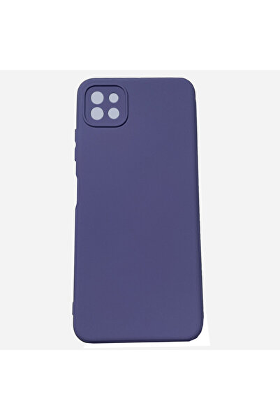 Optim Solution Husa de silicon TPU pentru Samsung Galaxy A22 5G, Interior Mic...