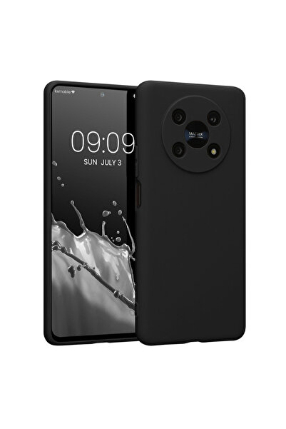 Optim Solution Husa din silicon compatibila cu Honor Magic 4 Lite 5G, Negru