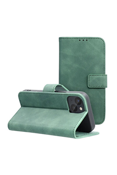 Optim Solution Husa Flip din Piele pentru Apple Iphone 13 Pro, Inchidere Magn...