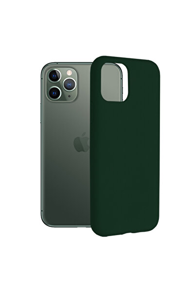 Optim Solution Husa Protectie Double Structure pentru iPhone 11 Pro, Microfib...