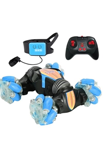 FOXMAG24 Mașină cu telecomandă cu senzor de gesturi, rotație pe ambele părți,...