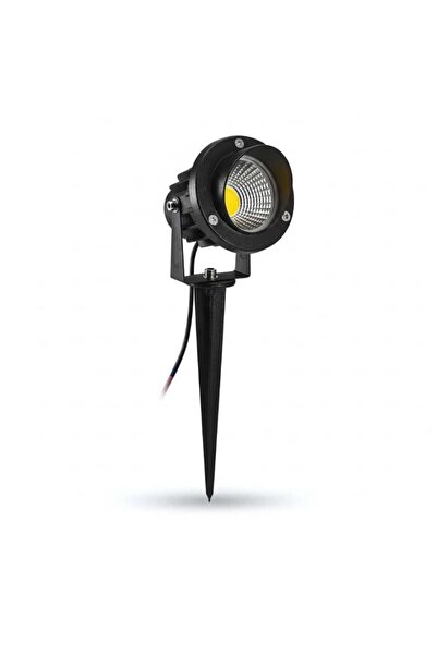 ACCEPT Outdoor Aluminum Ground Light 10W Black Yellow Light 3000K