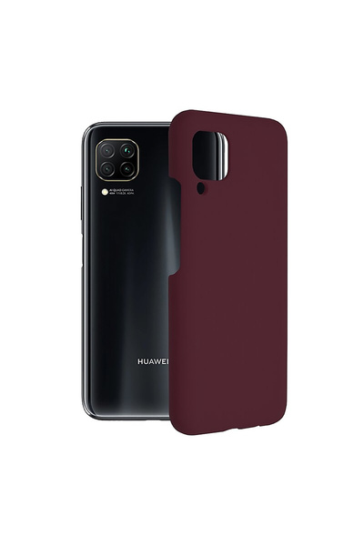 Optim Solution Husa din silicon pentru Huawei P40 Lite, Silicon Hard TPU si I...