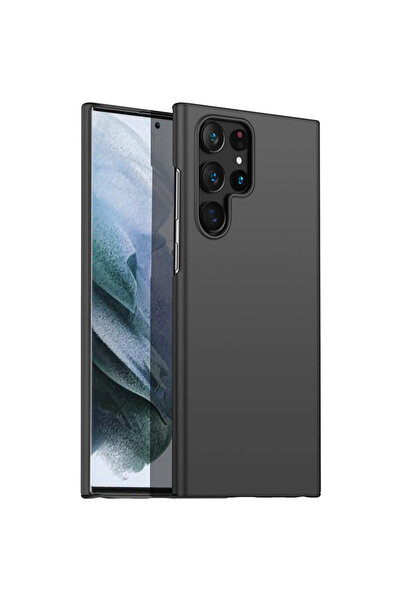 Optim Solution Husa pentru Samsung Galaxy S22 Ultra, Microfibra, Silicon Hard...