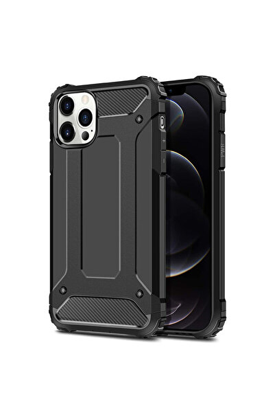 Optim Solution Husa Shield de protectie pentru Apple iPhone 13, Army Hybrid A...