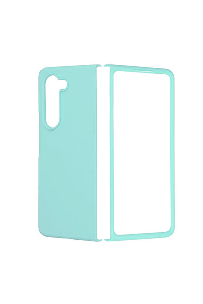 Optim Solution Husa de silicon pentru Samsung Galaxy Z Fold5, Interior cu Mic...