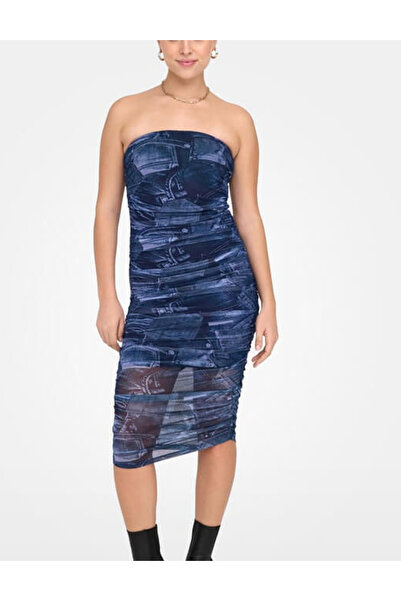 ONLY midi dress, blue