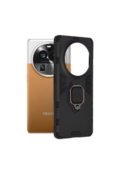 Optim Solution Husa pentru Oppo Find X6 Pro, Army Shield, Slim Fit, Hybrid Ar...