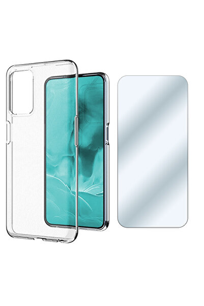 Optim Solution Set Husa Clear si Folie 2.5D Sticla Case-Friendly pentru Huawe...