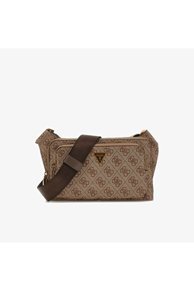Guess Milano Compact Backp Erkek Kahverengi Bel Çantası