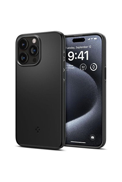 Optim Solution Husa Anti-soc, Thin Fit pentru Apple iPhone 15, Poliuretan Ter...