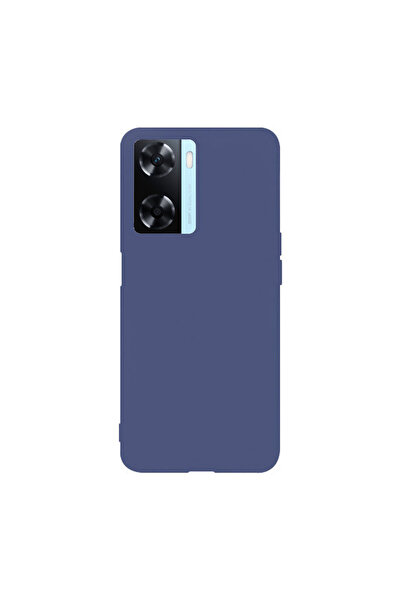 Optim Solution Θήκη σιλικόνης για Oppo A57s, εύκαμπτη TPU, μπλε