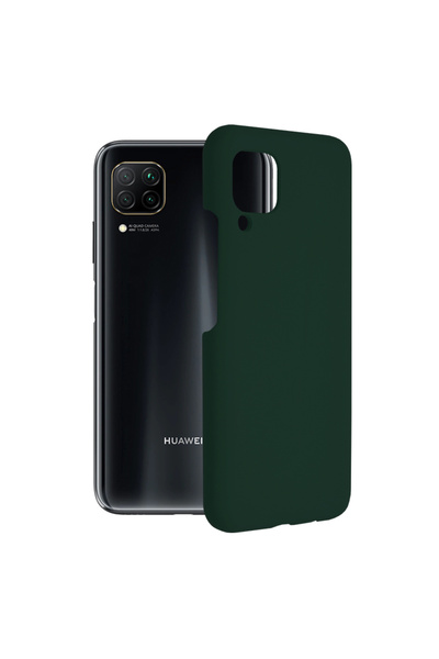 Optim Solution Husa Protectie Double Structure pentru Huawei P40 lite, Microf...