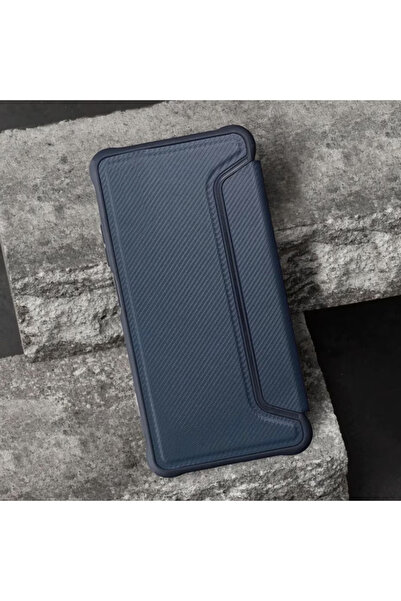 Optim Solution Αντικραδασμική θήκη και σετ διάφανης μεμβράνης υδρογέλης για Xiaomi Redmi 10C, μπλε