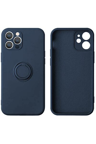 Optim Solution Husa de silicon pentru Apple iPhone SE 3 2022, Magnetic Ring H...