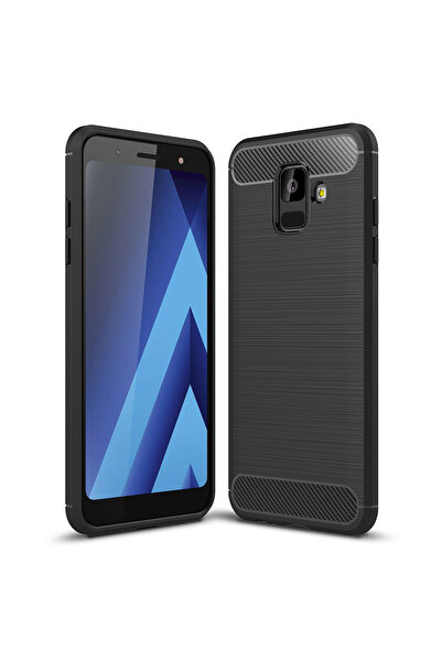 Optim Solution Husa Carbon Resistance pentru Samsung Galaxy A6 2018, Fiber De...
