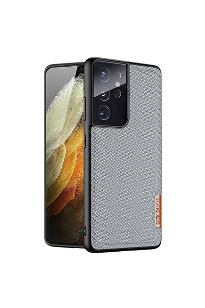 Optim Solution Husa Premium pentru Samsung Galaxy S21 Ultra, Woven Textile Mo...