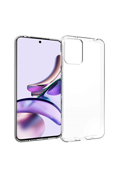 Optim Solution Θήκη σιλικόνης συμβατή με Motorola G13, G23, Crystal Clear, Εφ...