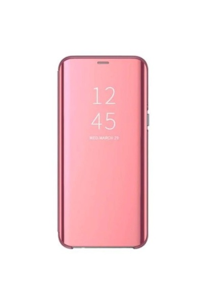 Optim Solution Husa Clear Standing Compatibila cu Samsung Galaxy A32 - Rose Gold