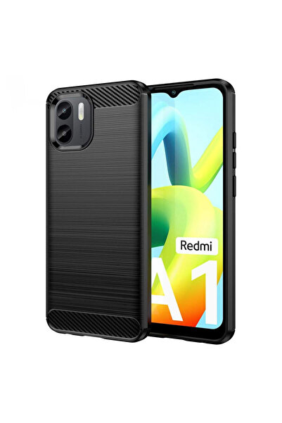 Optim Solution Θήκη σιλικόνης TPU για Xiaomi Redmi A1, από ανθρακονήματα, τέλ...