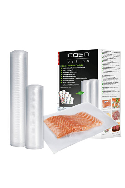 CASO Germany Set de 50 de pungi și role vidate cu relief, 20 x 30/20 x 600/30...