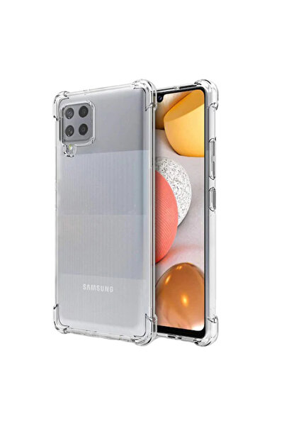 Optim Solution Husa Anti-Soc pentru Samsung Galaxy A42 5G, Transparent