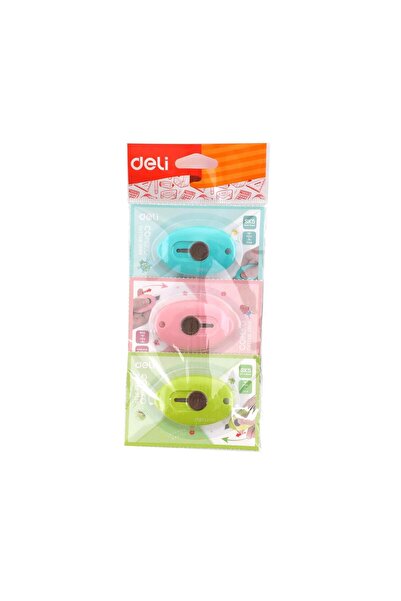 Deli Mini Cutter Knife Set 3s – 12cm Utility Blades for Craft, Office & Home Use