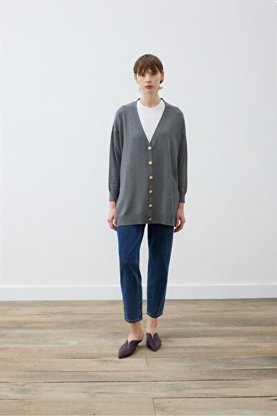 TERZİ DÜKKANI VOLETA MERSERİZE VISKON TRIKO KOLEJ HIRKA ANTRASİT