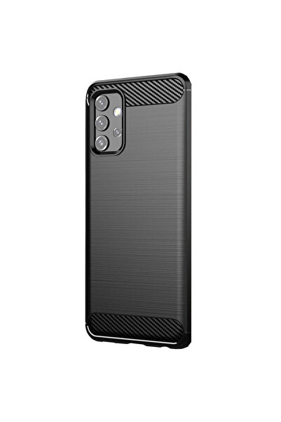 Optim Solution Husa TPU Carbon compatibila cu Samsung Galaxy A52 5G - Negru