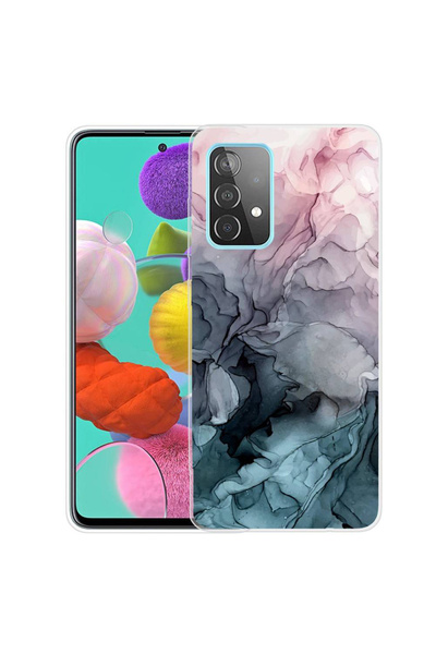 Optim Solution Husa din silicon pentru Samsung Galaxy A32 5G, Luxury Deep Smo...