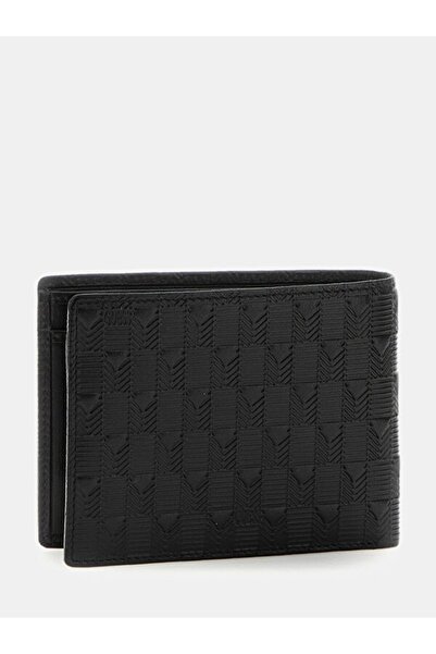 Guess Men's Wallet Smmadllea20-Bla