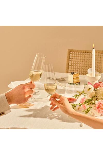 Paşabahçe 32018 Nude Stem Zero Flüt Şampanya Kadehi 300 cc 2'li