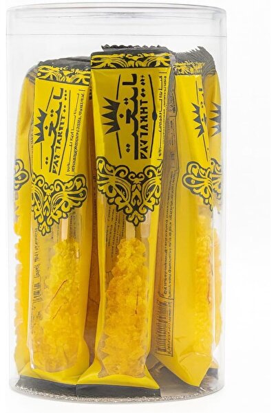 nicense مُحَرِّكات حلوى الزعفران الفاخرة - عبوة من 12 قطعة - سكر بلوري طبيعي ...